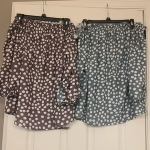 Off the shoulder blouse(SOLD SEPARATELY)